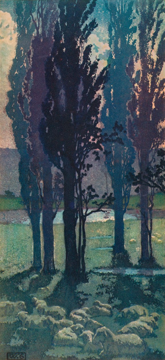 Syyskuun kuu, c1901, 1928 tekijältä William Giles