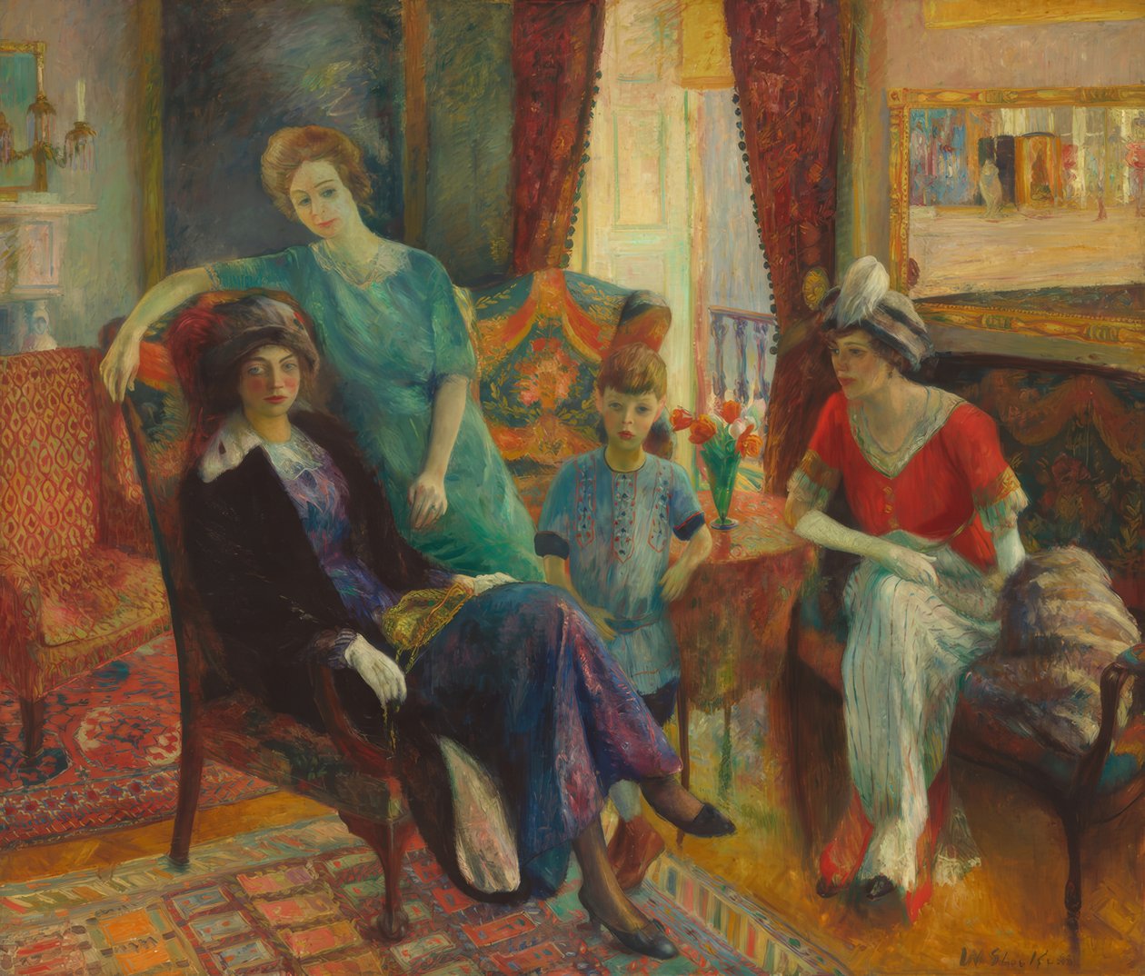 Perheryhmä tekijältä William Glackens