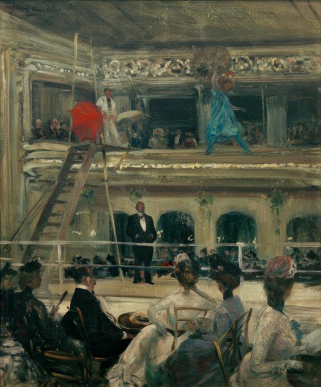 Hammersteinin kattopuutarha tekijältä William Glackens