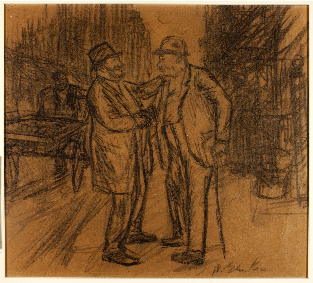 New York, East Side tekijältä William Glackens