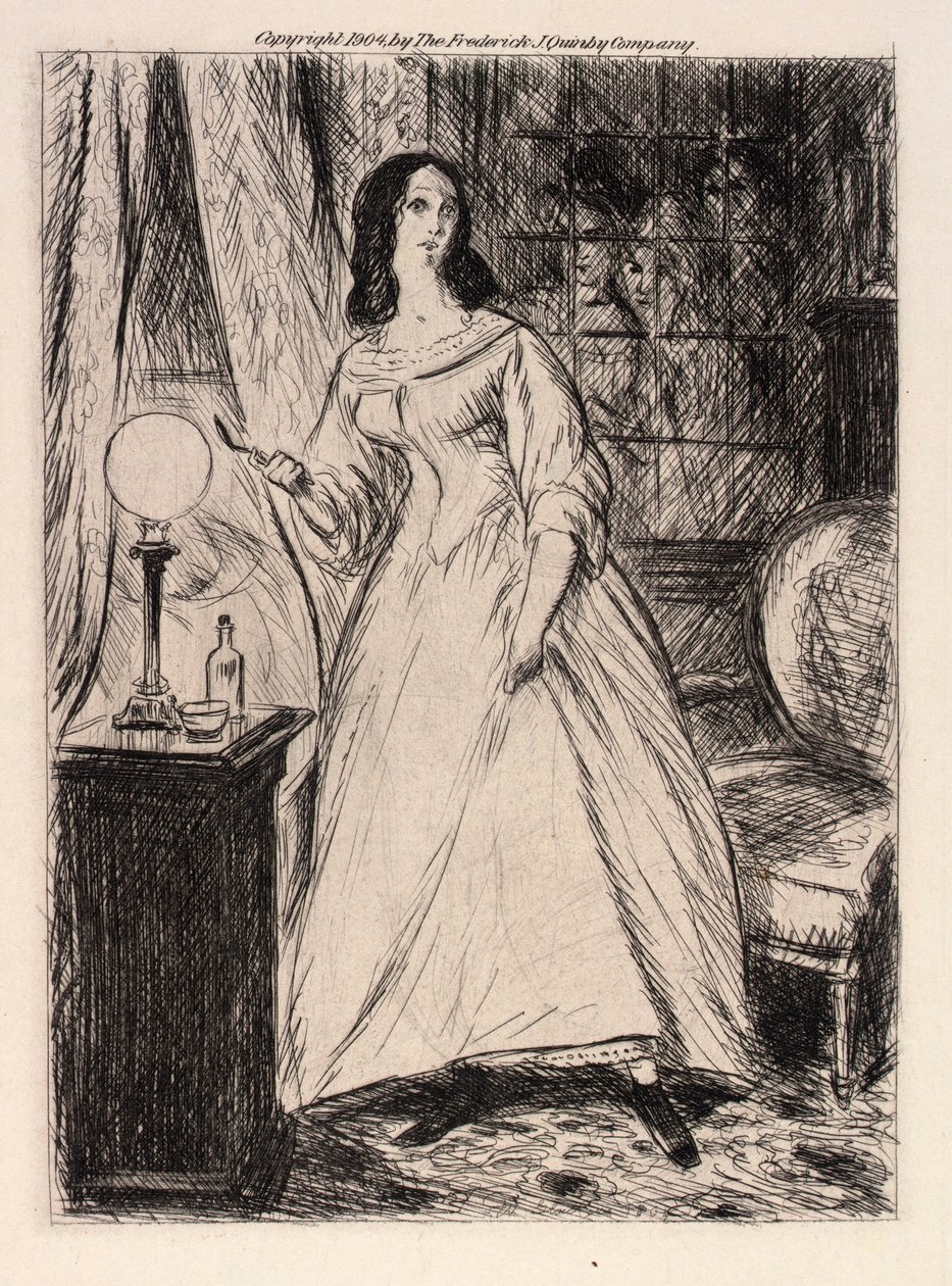 Kyllä, hyvä äiti, kyllä... Aion lukita hopealusikkasi... tekijältä William Glackens