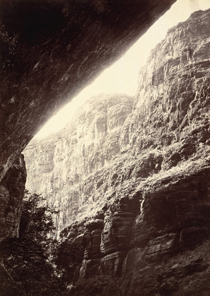 Kanab Washin Cañon, Looking South, 1872. tekijältä William H. Bell