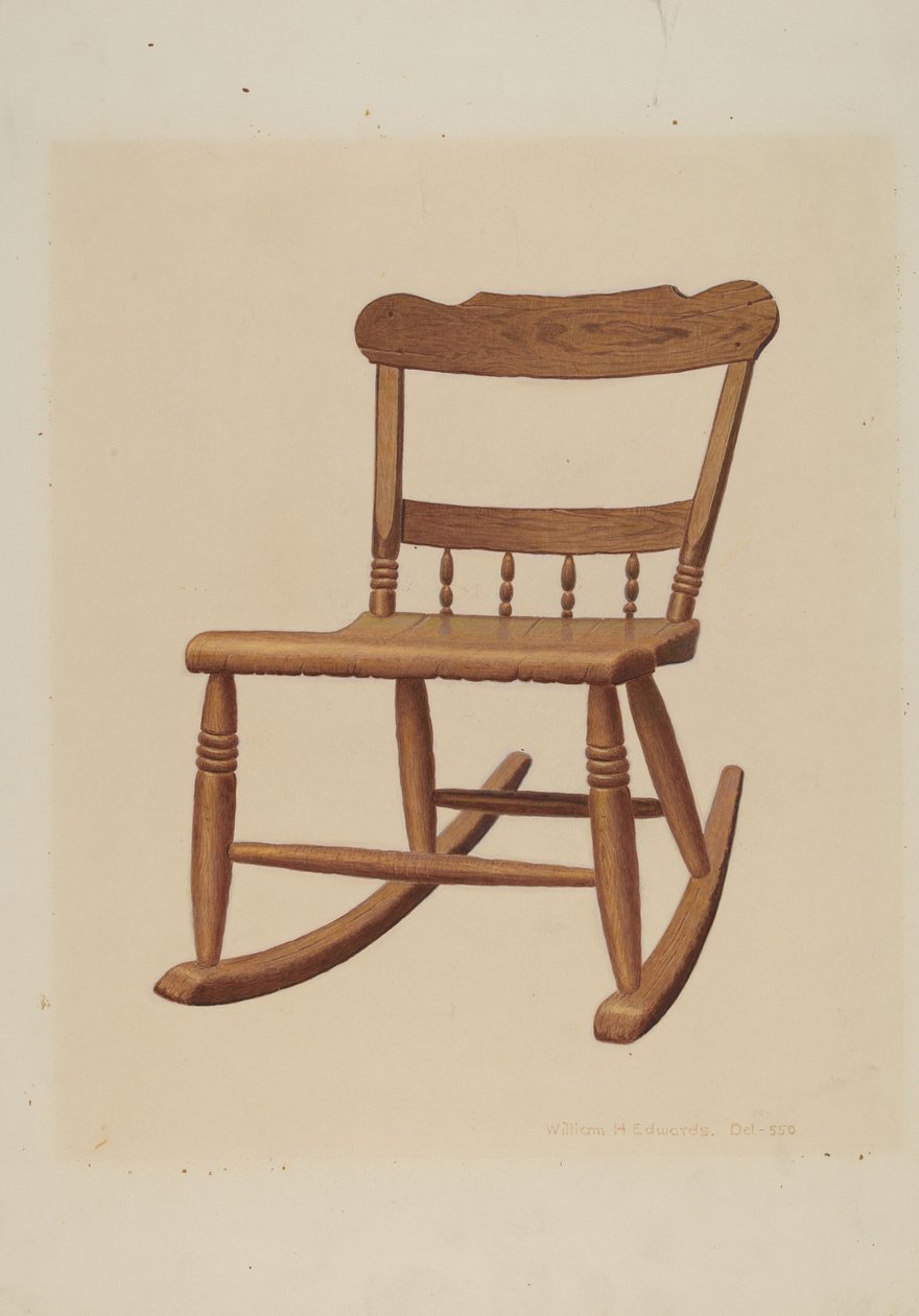 Lasten keinutuoli, n. 1939. tekijältä William H Edwards
