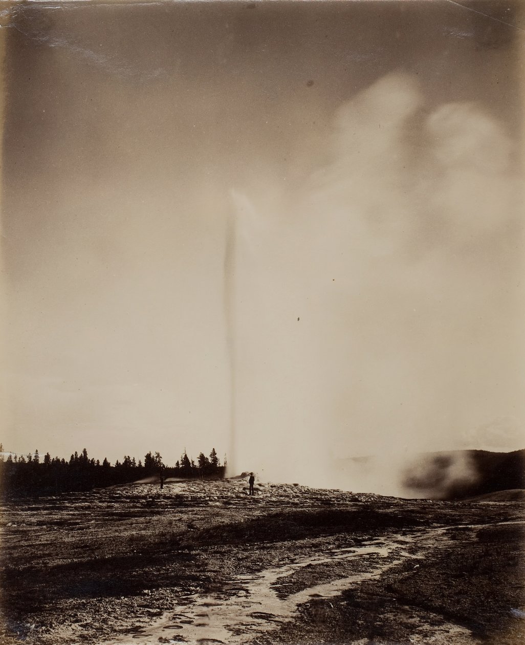 Old Faithful, 1871. tekijältä William H. Jackson