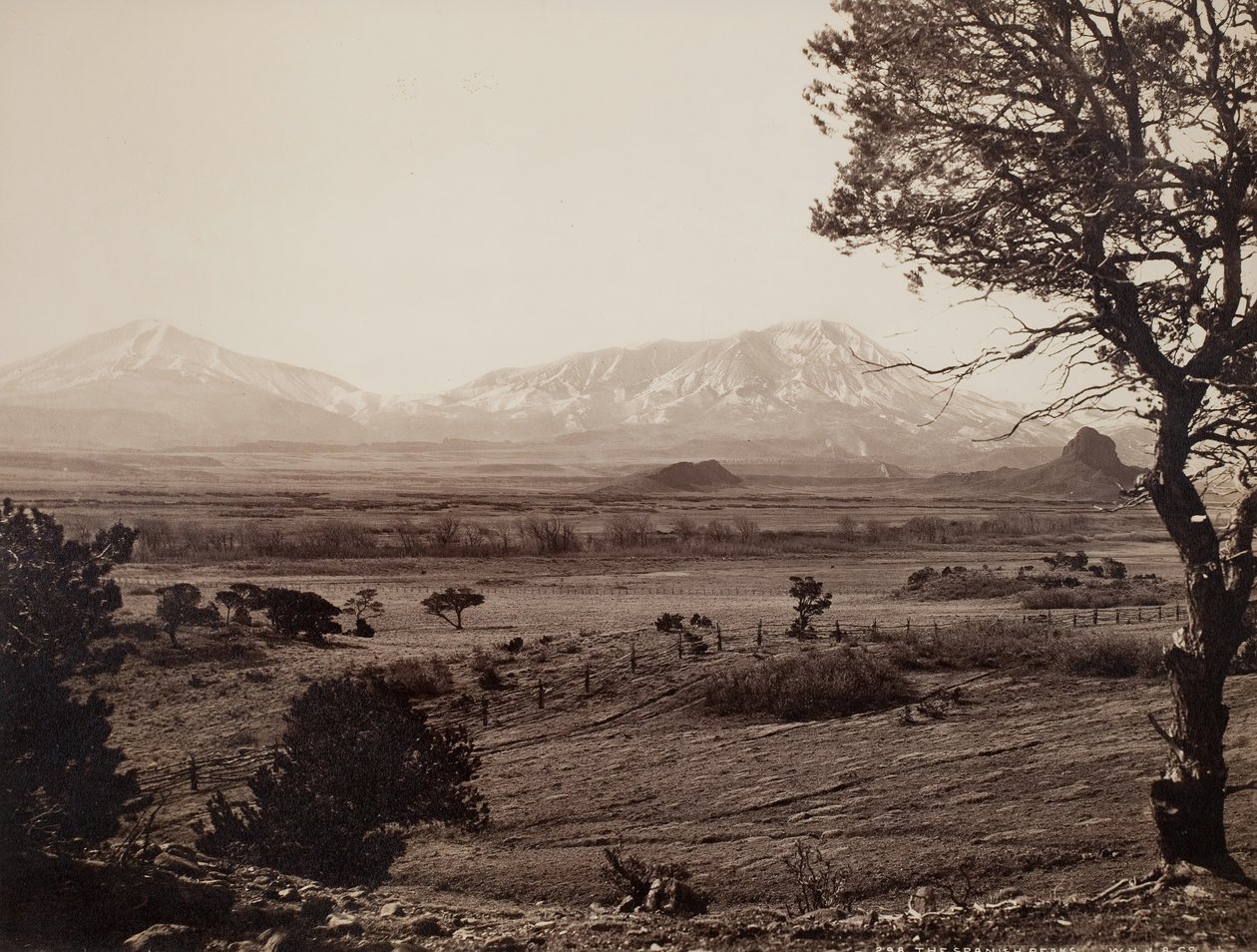 Espanjan huiput, n. 1871. tekijältä William H. Jackson