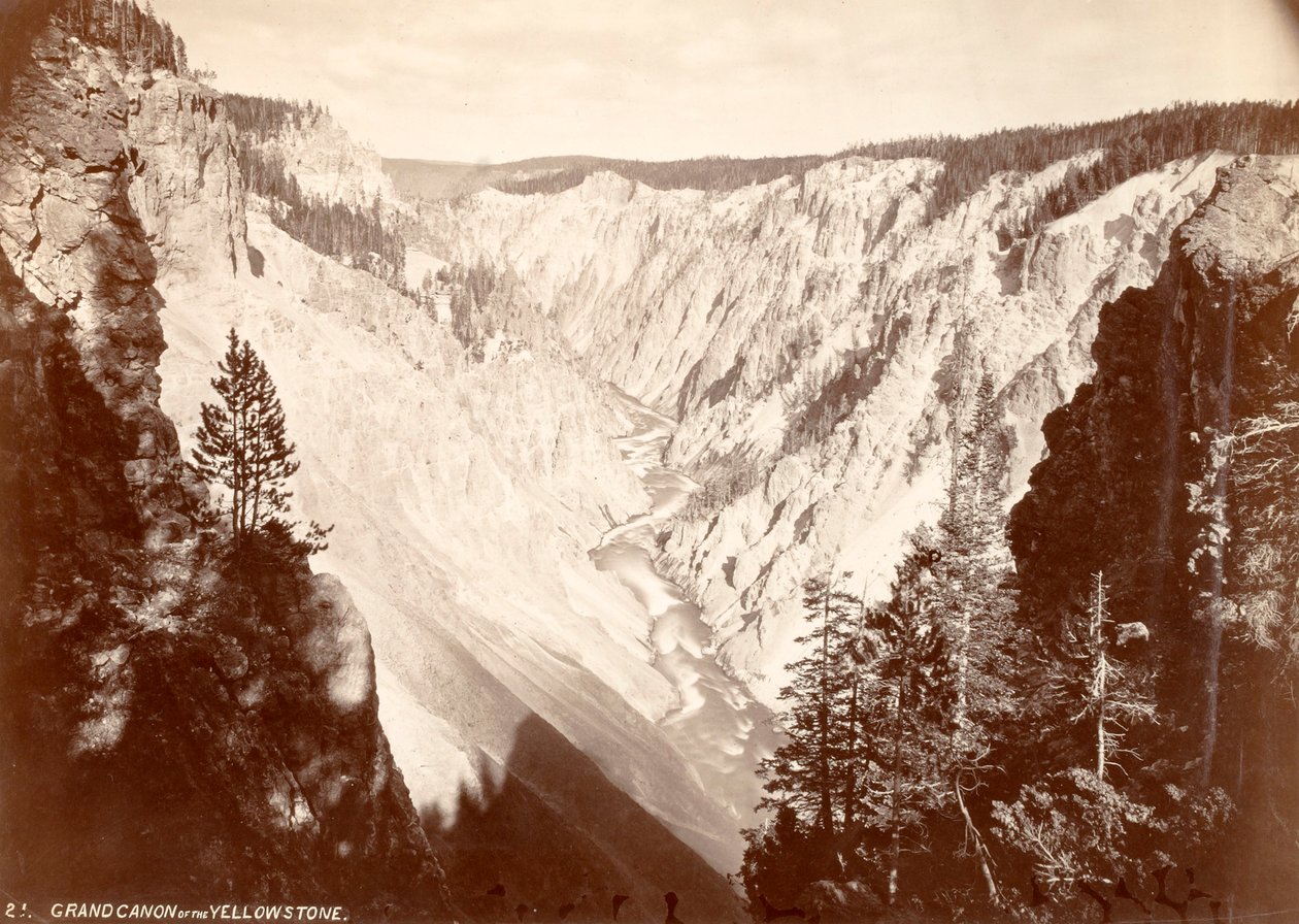 Yellowstonen kansallispuisto tekijältä William H. Jackson
