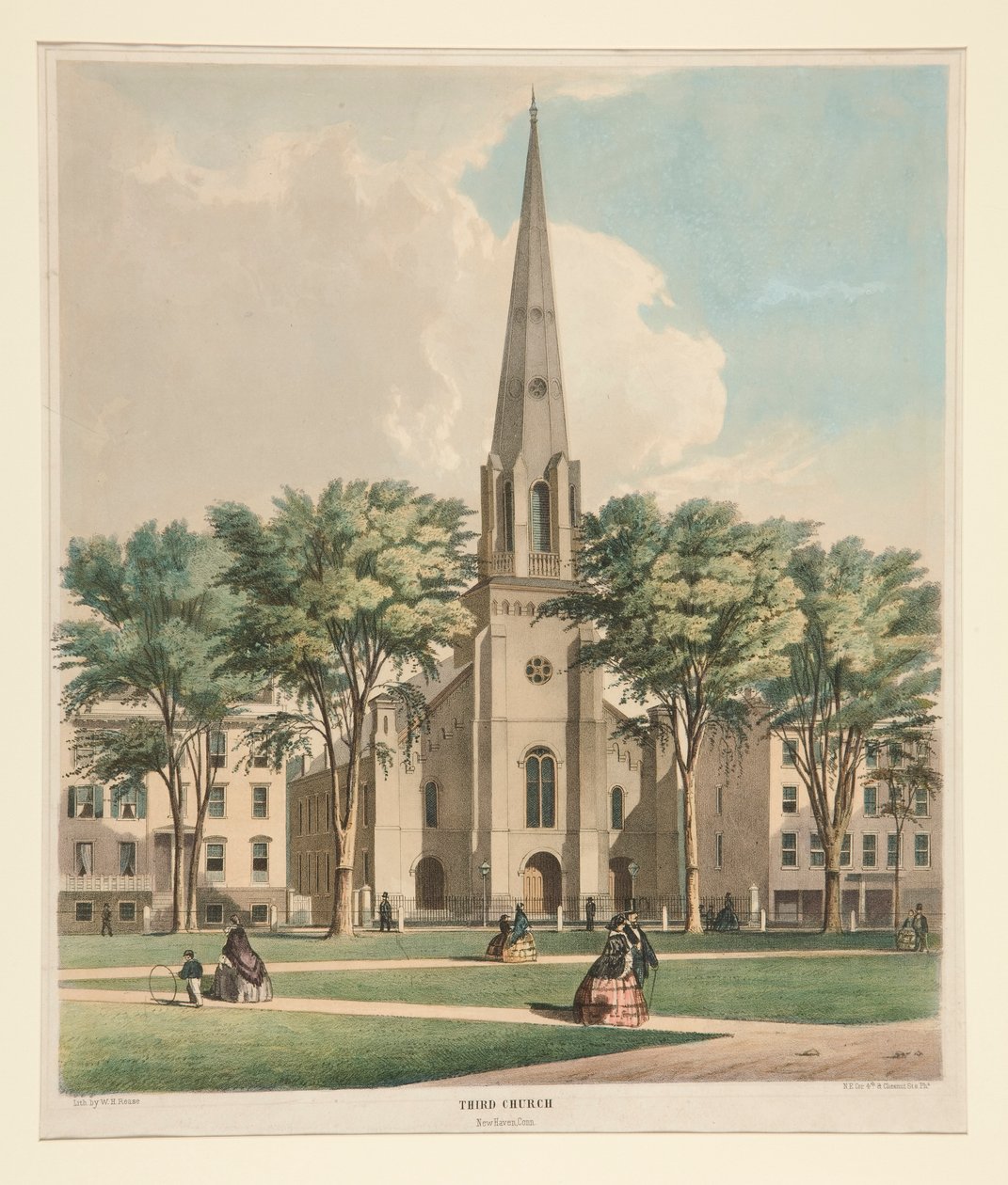 Kolmas kirkko / New Haven, Conn. tekijältä William H. Rease
