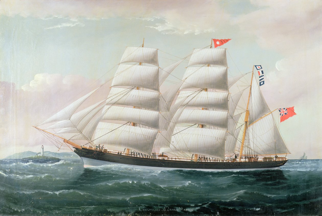 Craigmullen, J. Jamesin mestari, 1892 tekijältä William H. Yorke