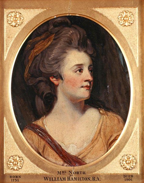 Mrs North (öljy kankaalle) tekijältä William Hamilton