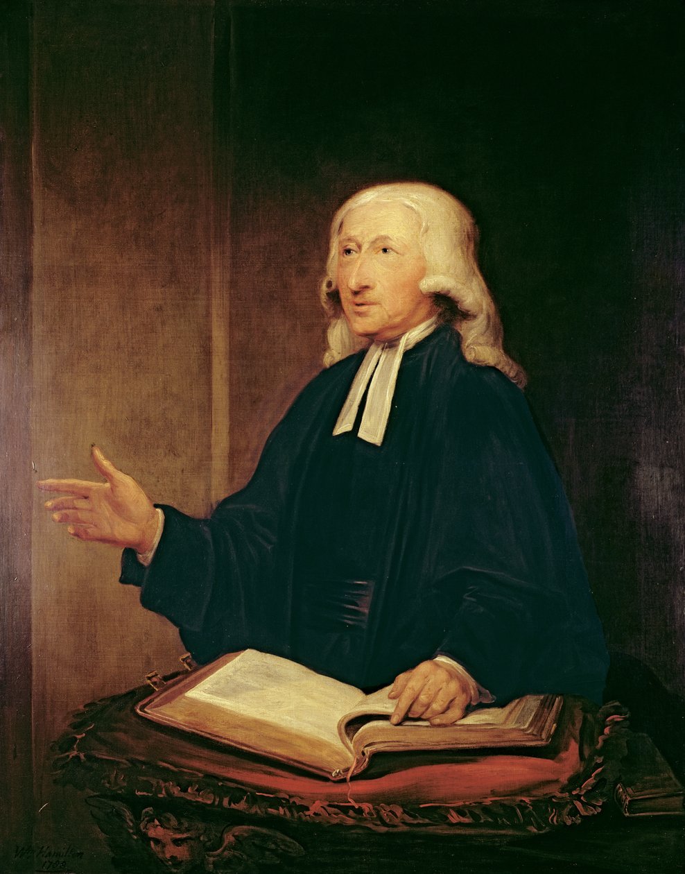 John Wesleyn (1703-1791) muotokuva 1788 tekijältä William Hamilton