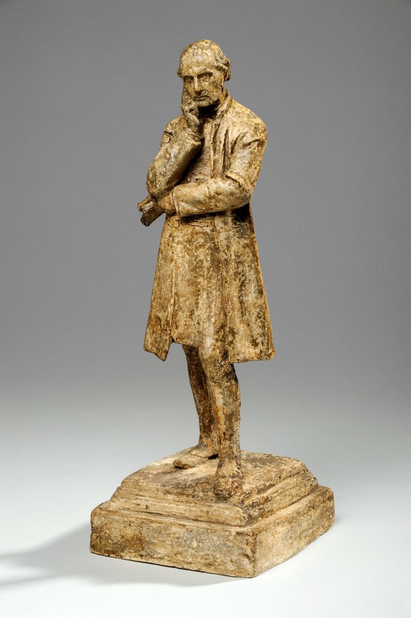 Maquette William Conynghamille, 4. Baron Plunket, Dublinin arkkipiispa, n. 1905 (kipsi) tekijältä William Hamo Thornycroft