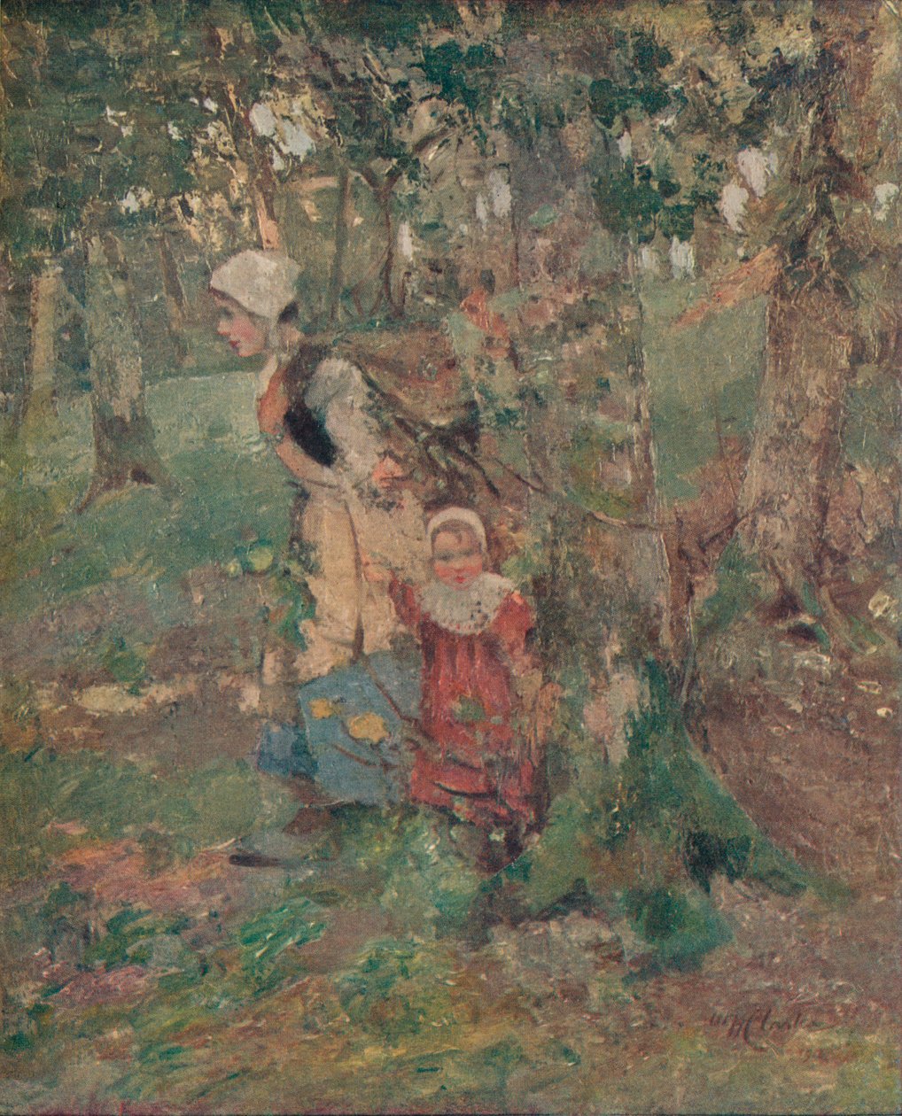 Puun reuna, vuodelta 1916 tekijältä William Hanna Clarke