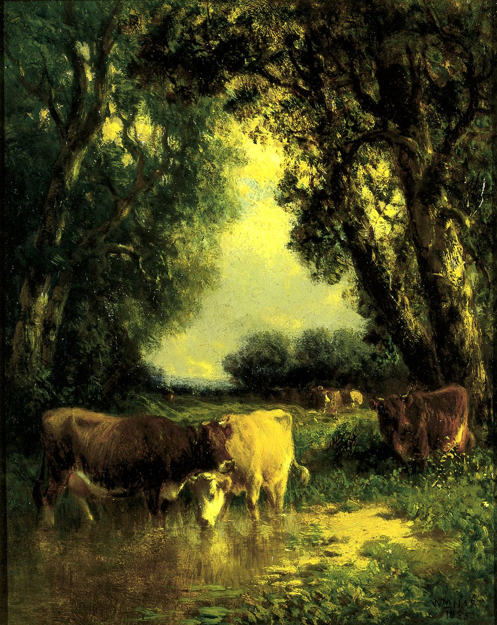 Hiljainen nurkka, 1885. tekijältä William Hart