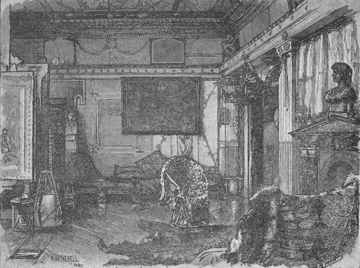 Alma Tademaksen entinen studio, 1890 tekijältä William Hatherell