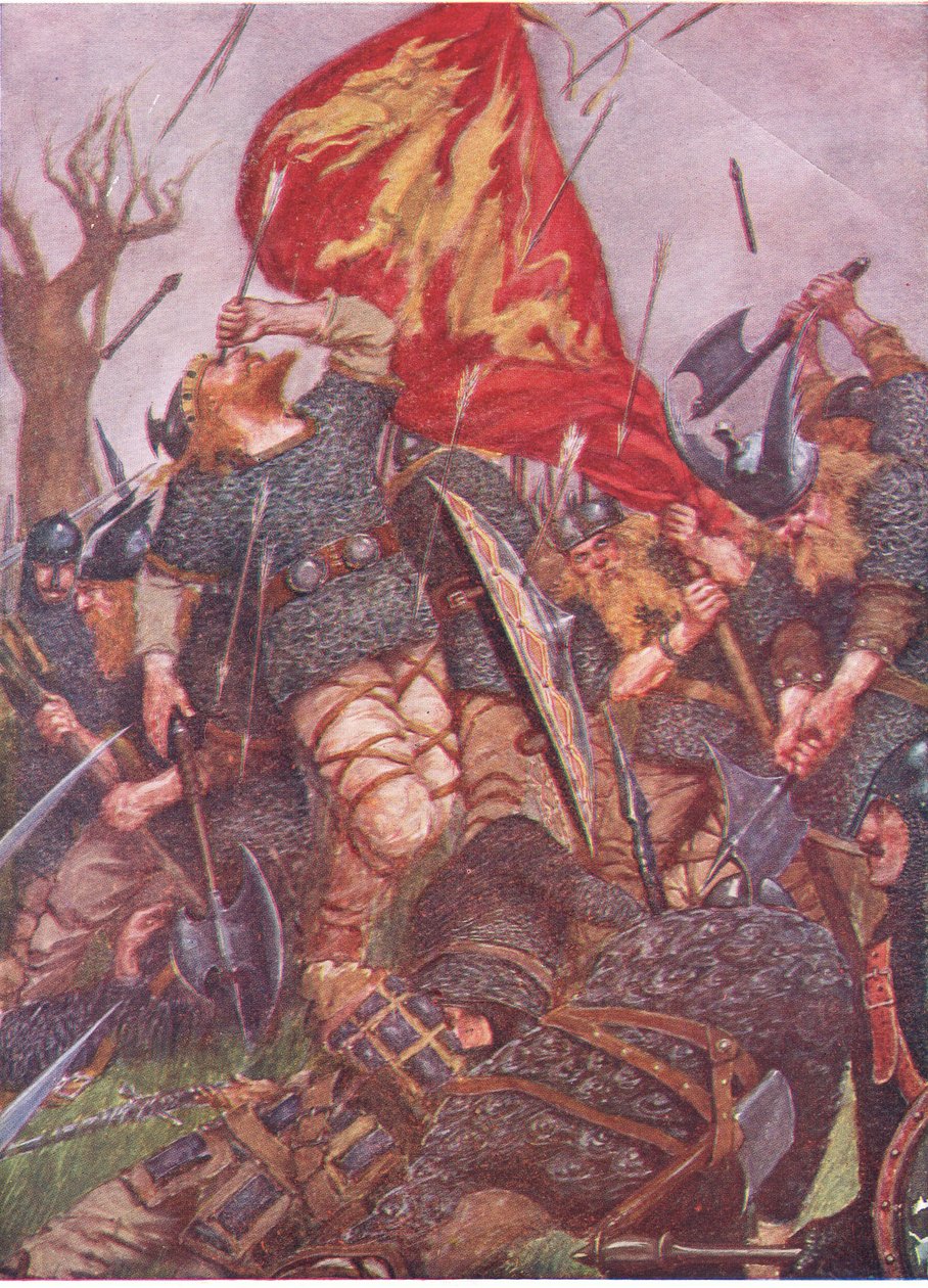 Yksi taivaasta pudonnut varsi lävisti hänen oikean silmänsä tekijältä William Hatherell
