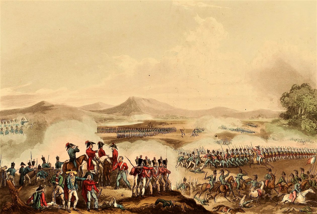 Talaveran taistelu, 28. heinäkuuta 1809 tekijältä William Heath