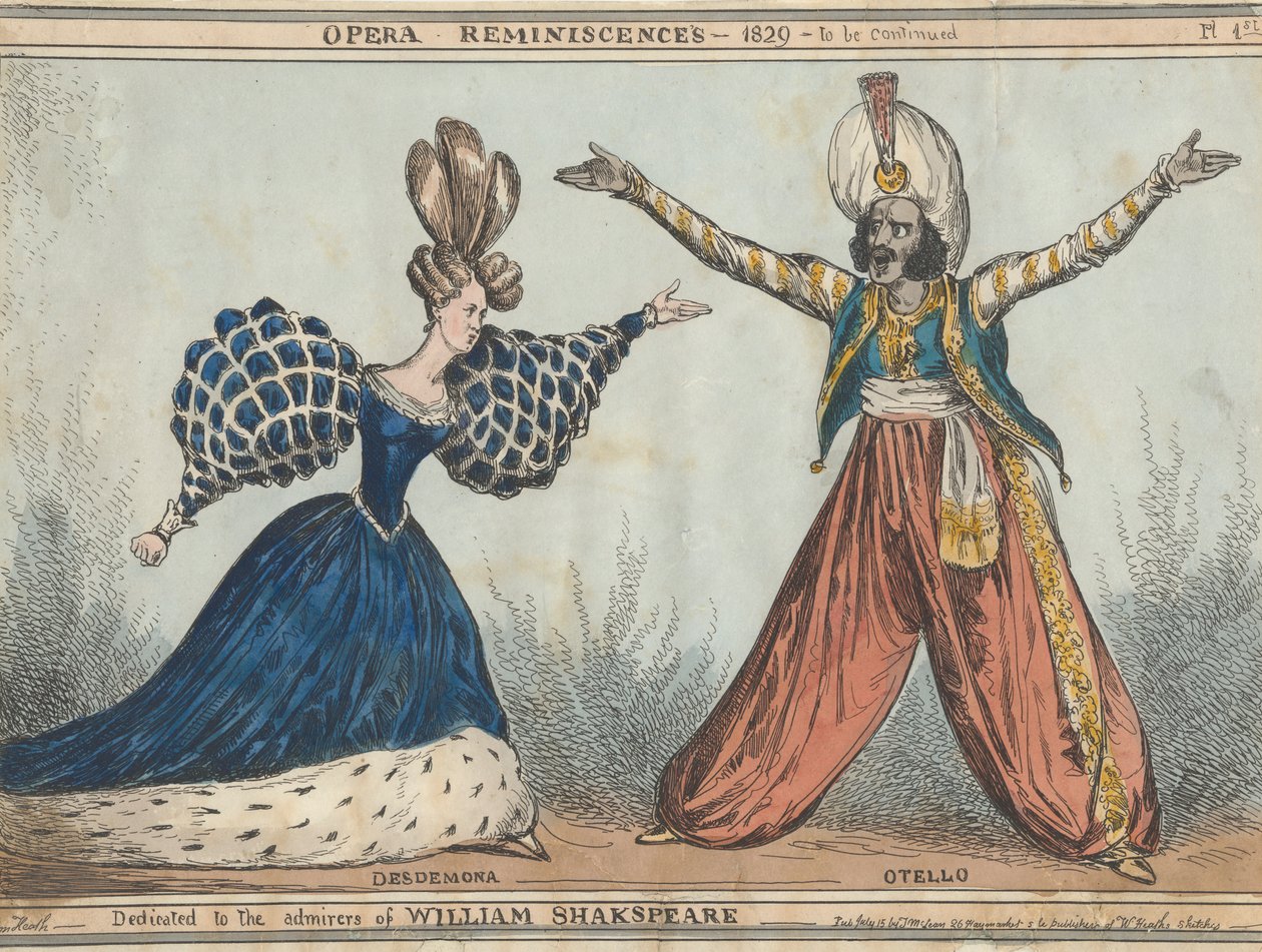 Oopperan muistot: Desdemona ja Othello tekijältä William Heath