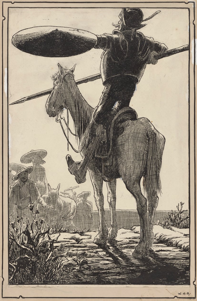Don Quijote tekijältä William Heath Robinson