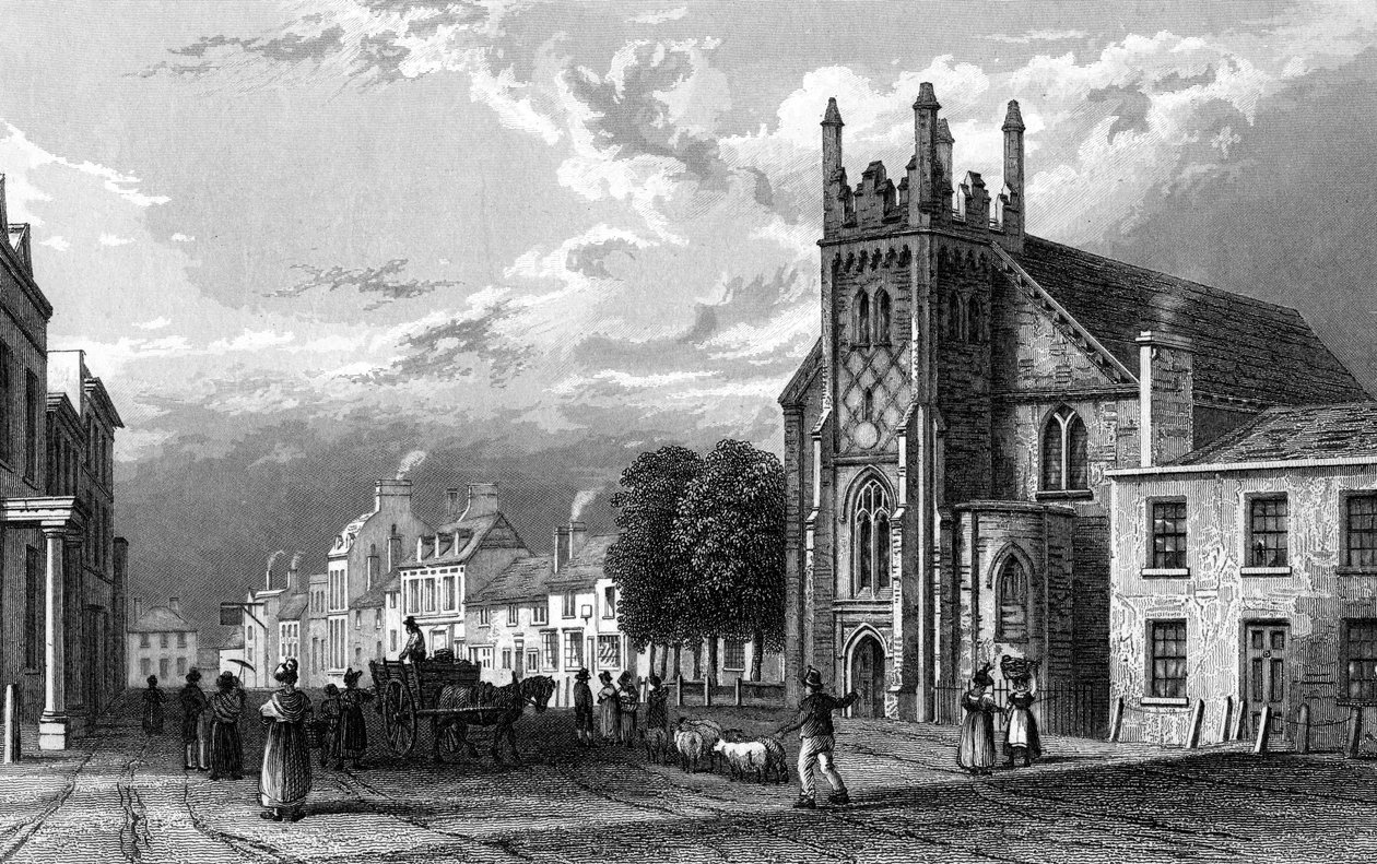 Billericay, Essex, kaiverrus Henry Wallis, 1833 tekijältä William Henry Bartlett
