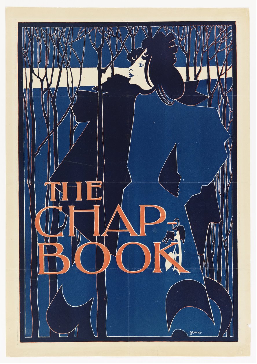 The Blue Lady, The Chapter-Book juliste tekijältä William Henry Bradley