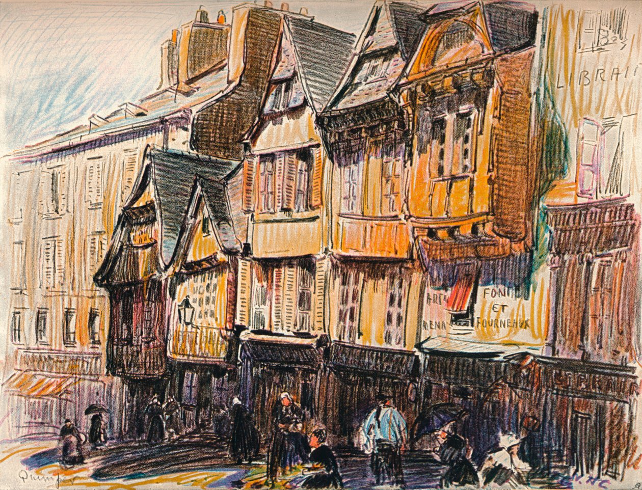 Quimper, c1908 tekijältä William Henry Charlton