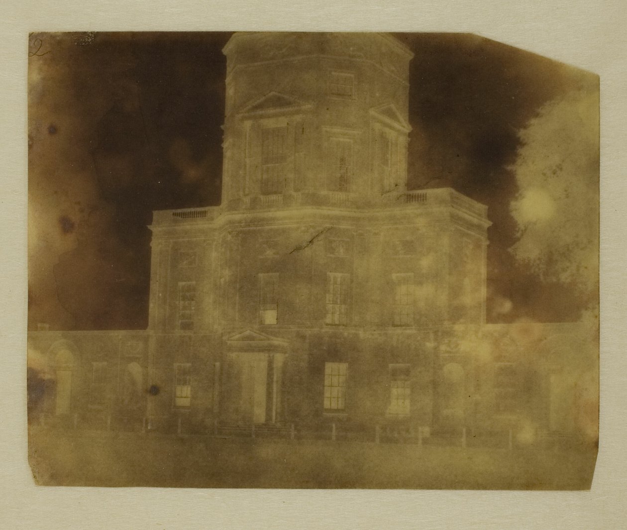 Radcliffe-kirjaston pohja, Oxford tekijältä William Henry Fox Talbot
