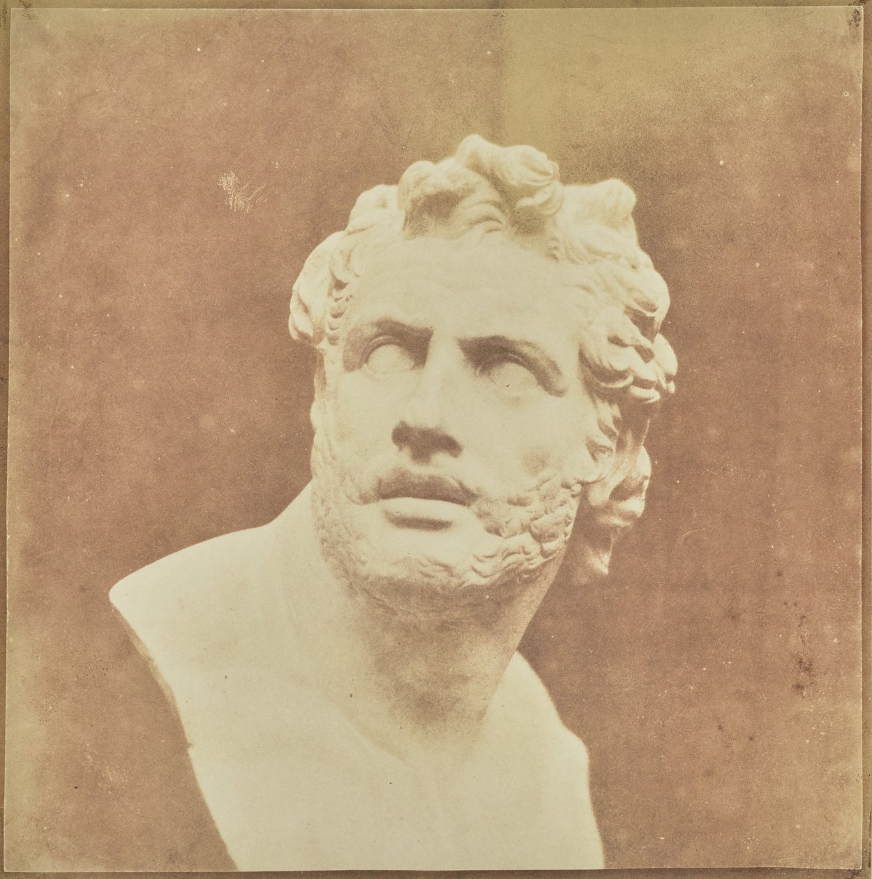 Patrokloksen rintakuva tekijältä William Henry Fox Talbot