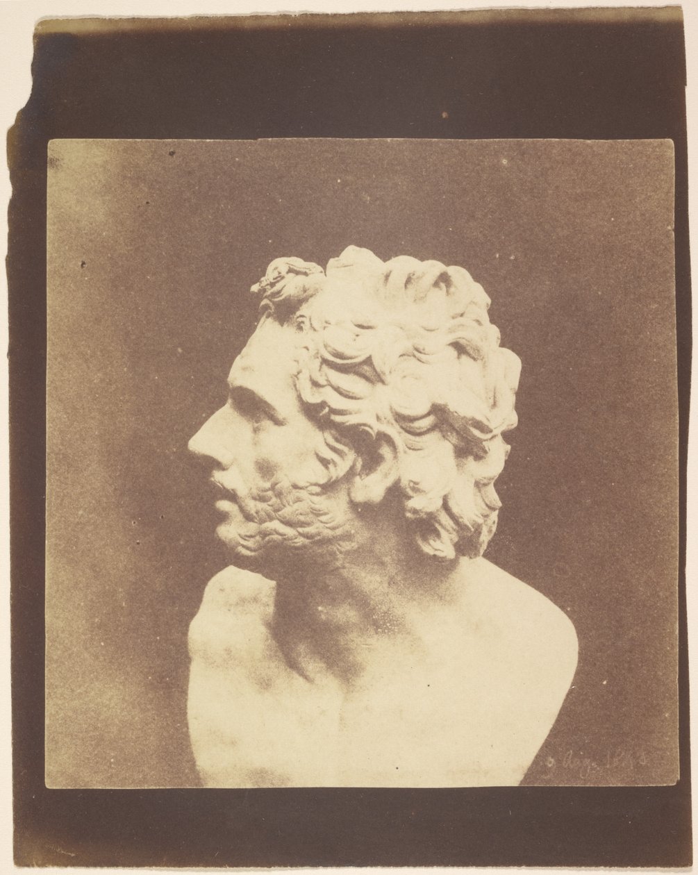 [Patrokloksen rintakuva] tekijältä William Henry Fox Talbot