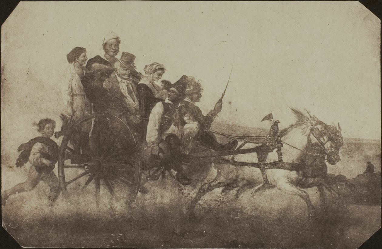 Napolitan Conveyance - Kopio maalauksesta Lacock Abbeyssa tekijältä William Henry Fox Talbot