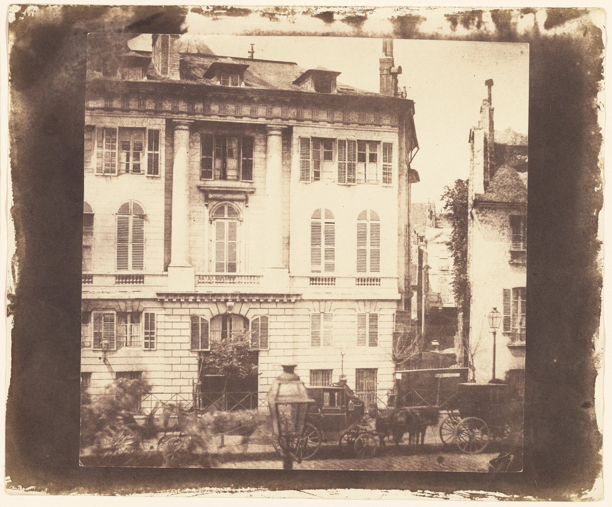 Pariisilaiset rivitalot Pariisissa tekijältä William Henry Fox Talbot