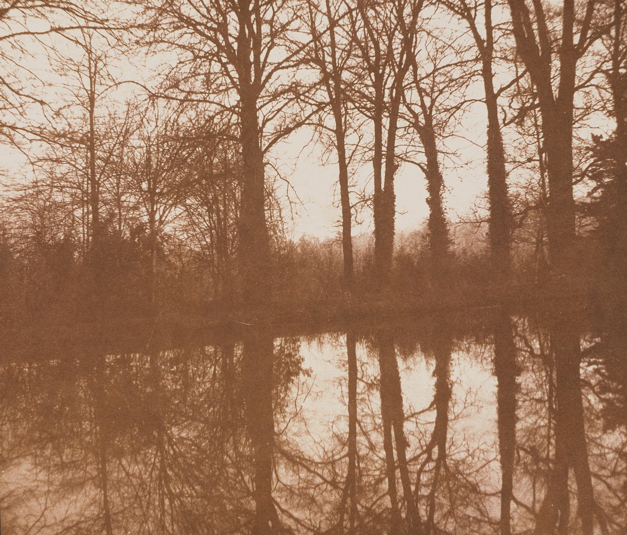 Heijastuksia, 1843 (seepiakuva) tekijältä William Henry Fox Talbot