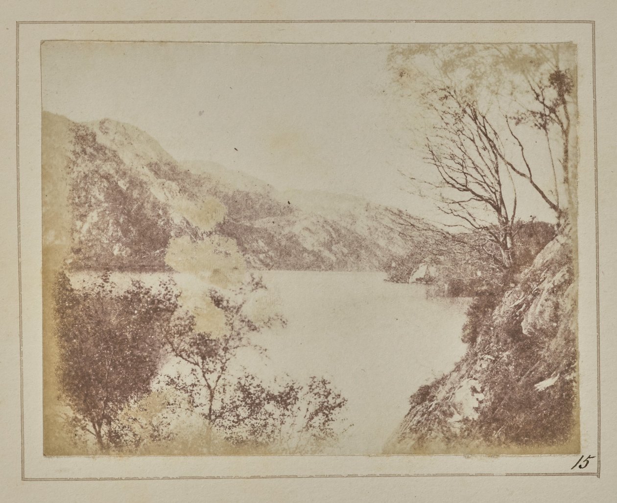 Loch Katrinen maisemat tekijältä William Henry Fox Talbot