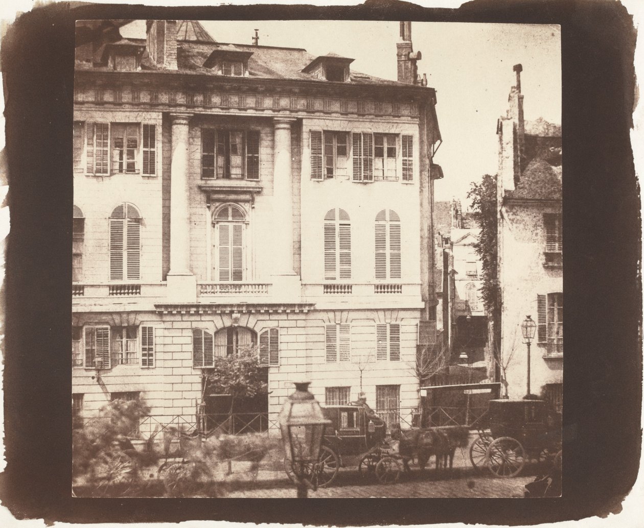 Pariisin bulevardit,1843 (kuva) tekijältä William Henry Fox Talbot