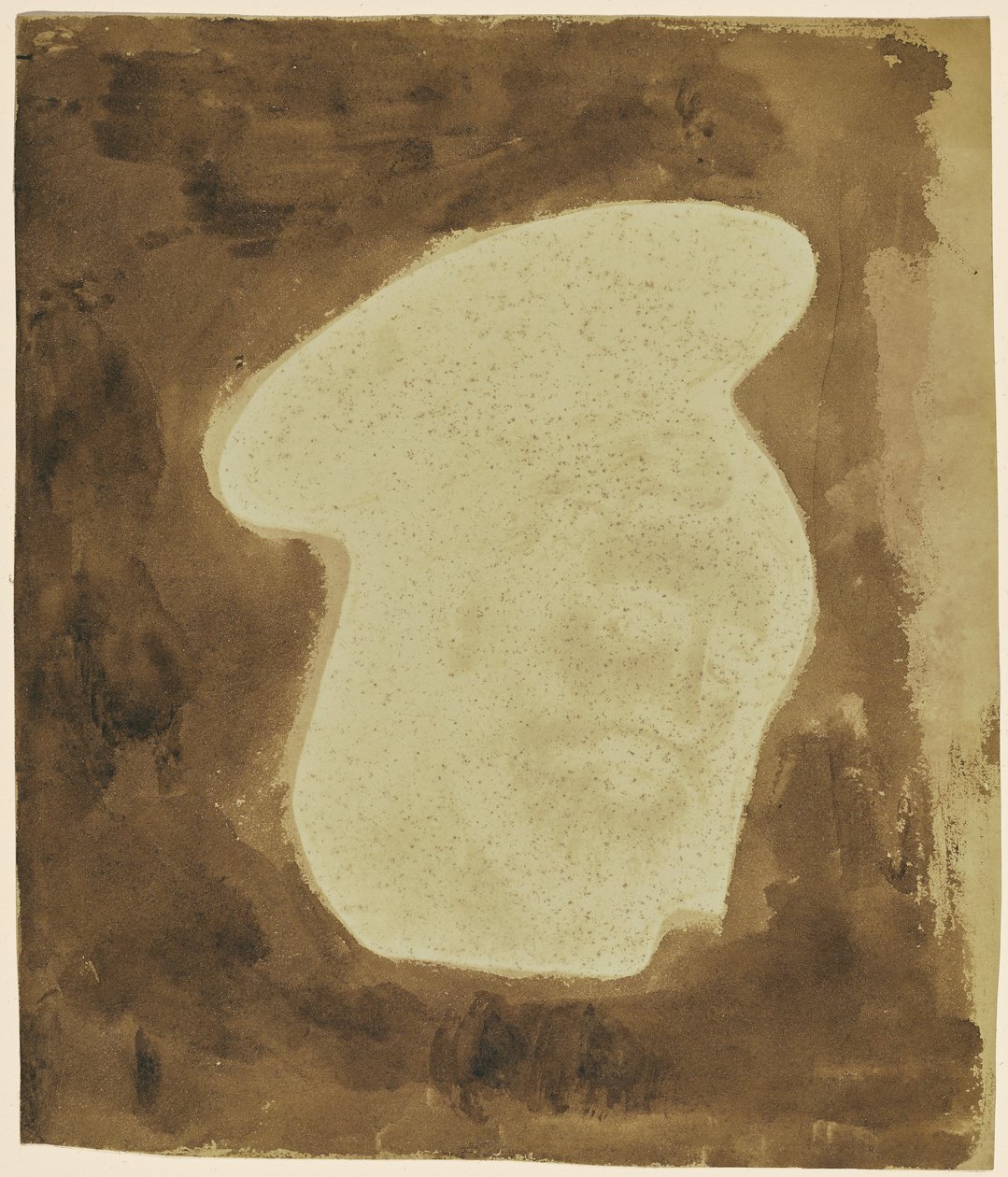 [Kristuksen pää lasimaalauksesta] tekijältä William Henry Fox Talbot