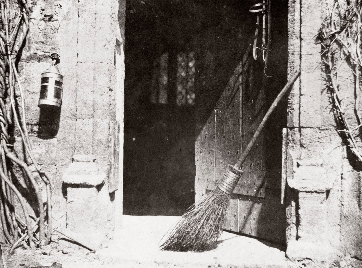"Avoin ovi", maaliskuu 1843 tekijältä William Henry Fox Talbot