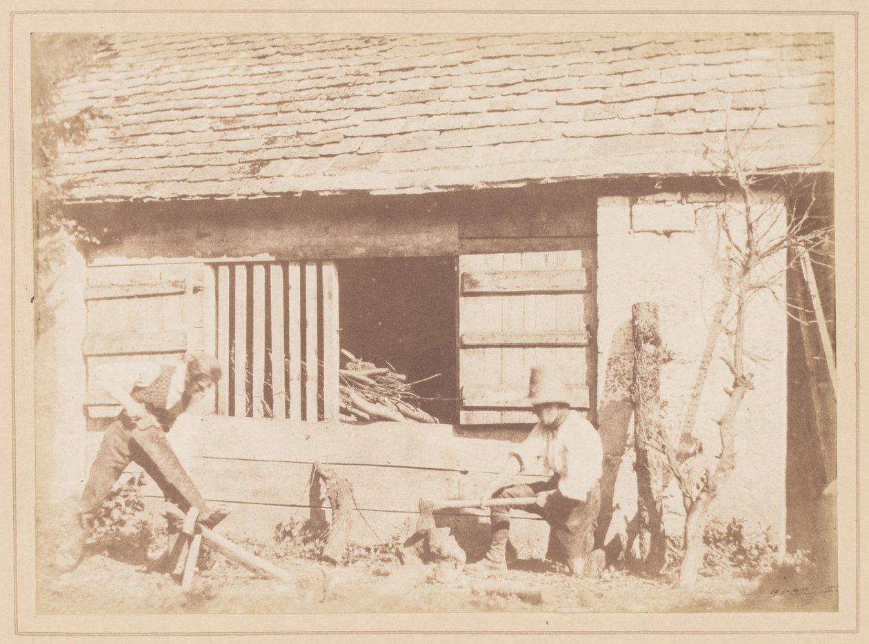 Puunhakkaajat tekijältä William Henry Fox Talbot