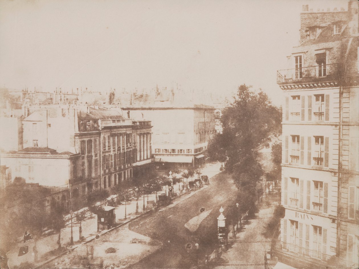 Näkymä Pariisin bulevardeille tekijältä William Henry Fox Talbot
