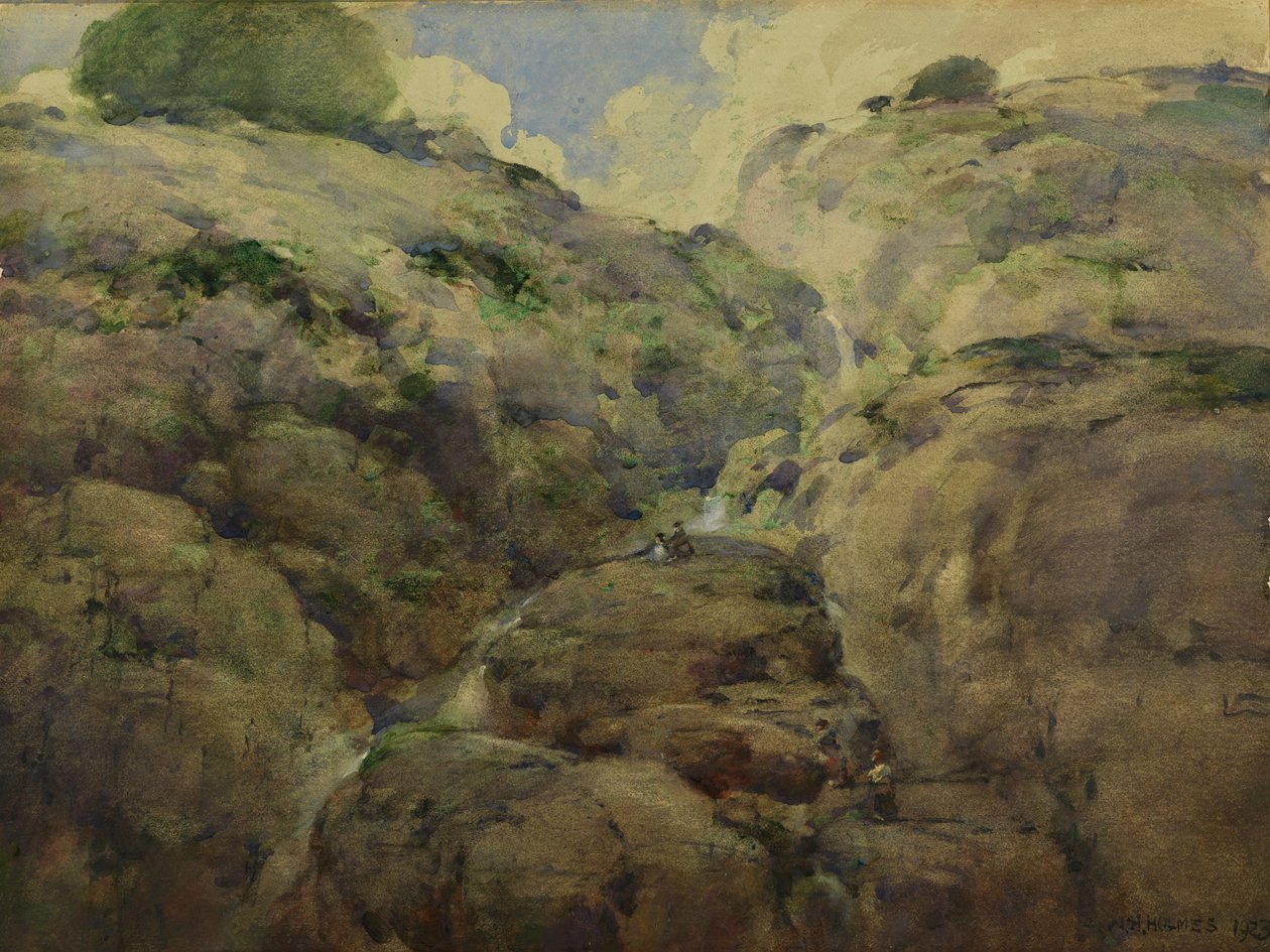 Mountain Gorge, Colorado, 1923. tekijältä William Henry Holmes
