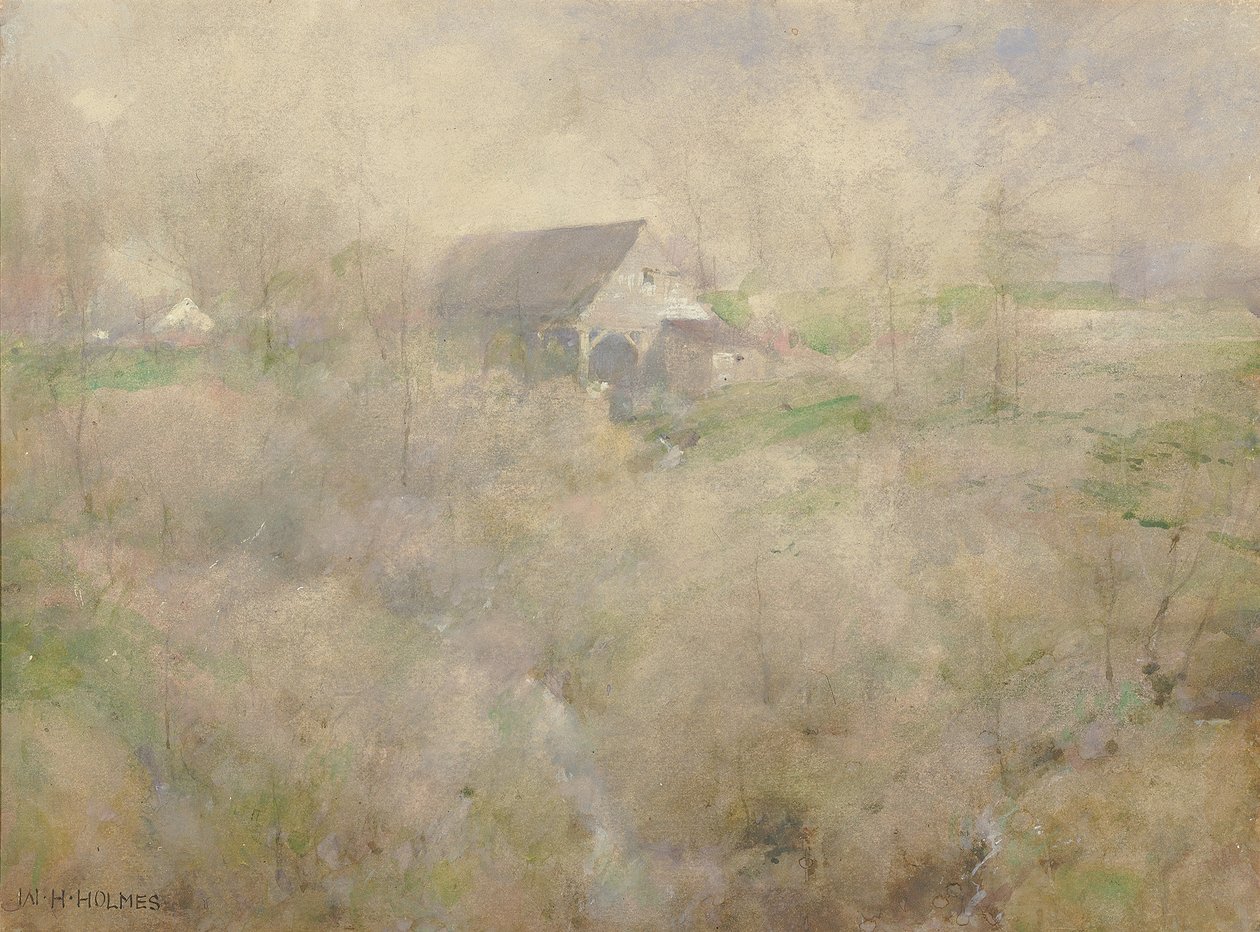 My Old Mill, Holmscroft, lähellä Rockvilleä, m.d. tekijältä William Henry Holmes