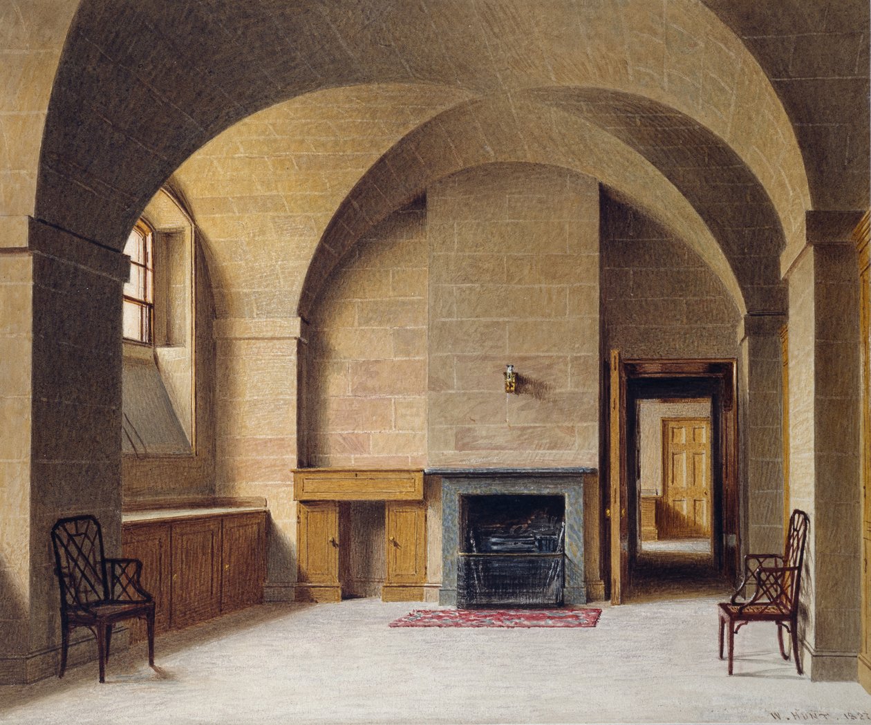 Butlerin ruokakomero Chatsworth Housessa tekijältä William Henry Hunt