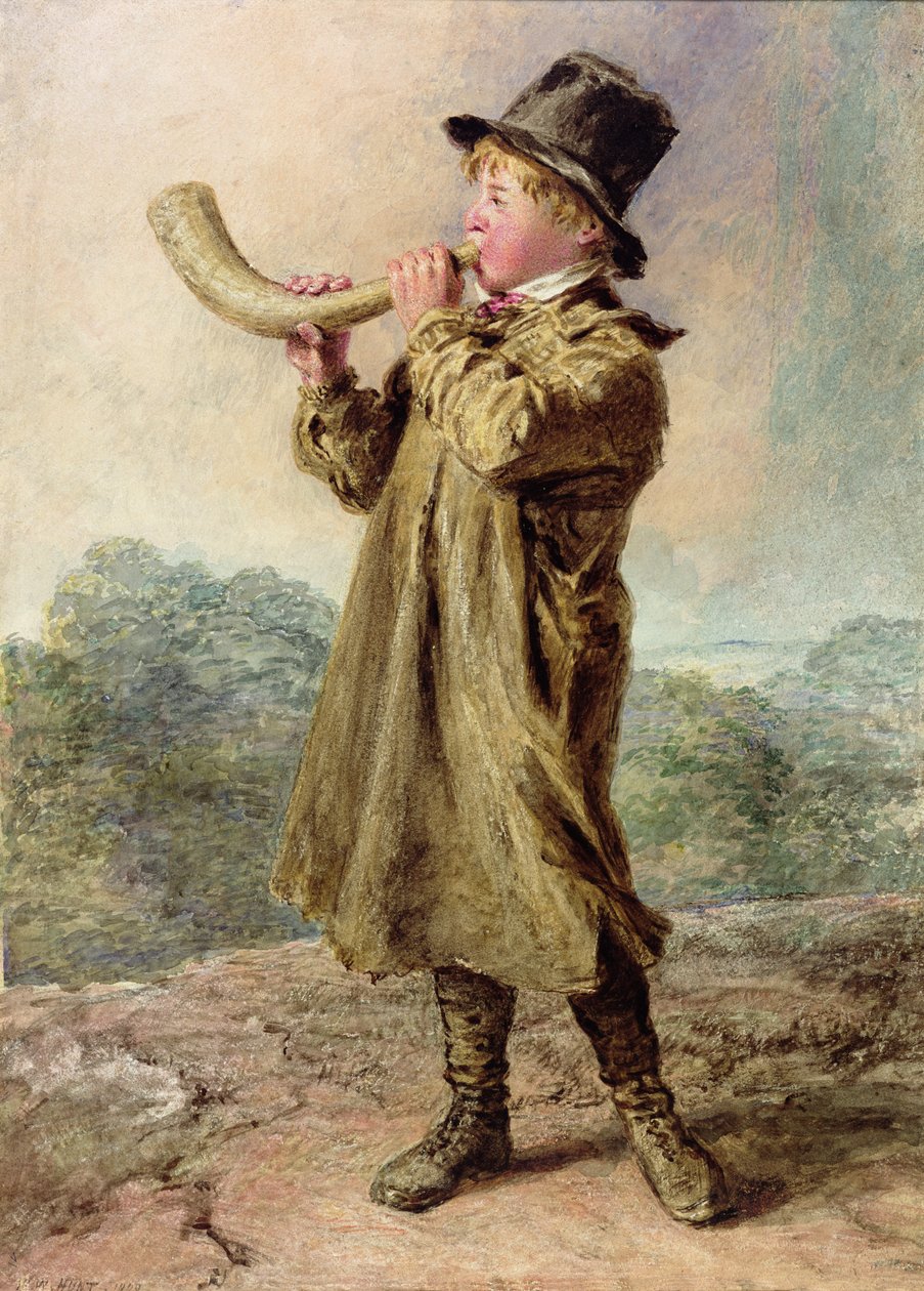 Lehmän poika tekijältä William Henry Hunt