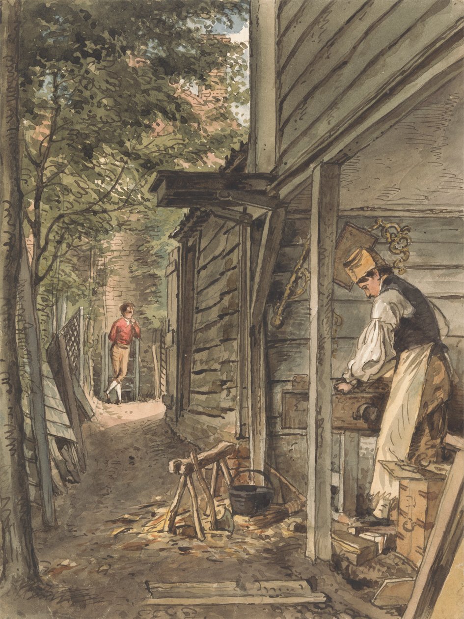 Dr. Munron puuseppä työssä tekijältä William Henry Hunt