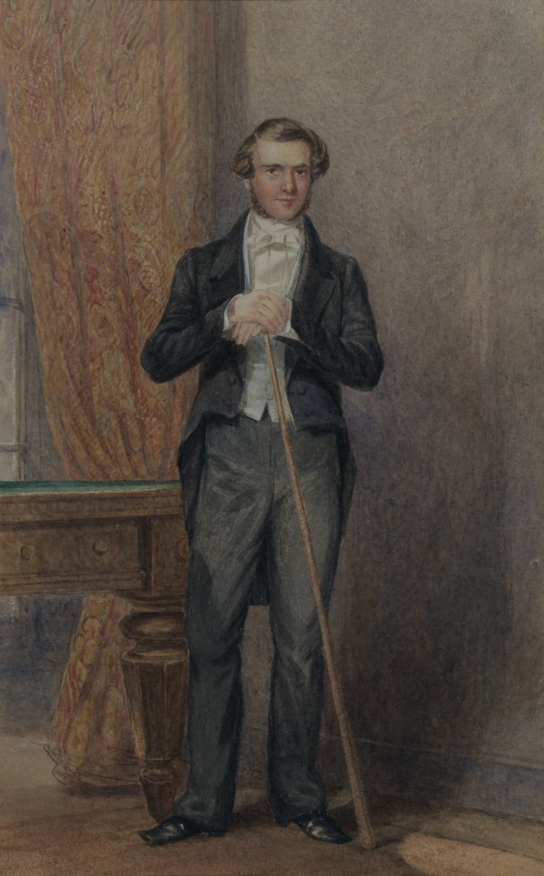 Groom of Chambers (akvarelli paperille) tekijältä William Henry Hunt