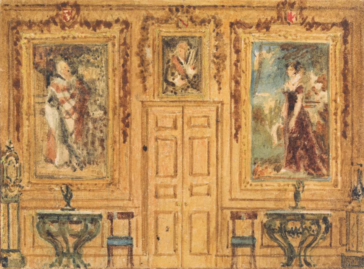 Huoneen sisustus tekijältä William Henry Hunt