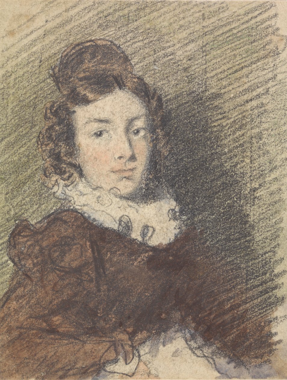 Muotokuvatutkimus tytöstä tekijältä William Henry Hunt