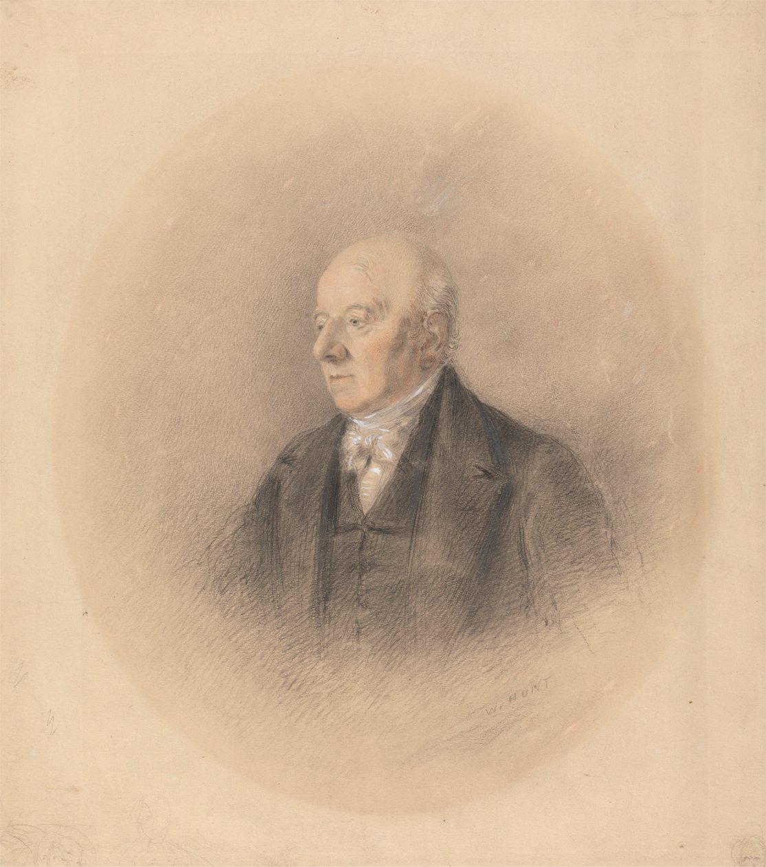 Gentlemanin muotokuva tekijältä William Henry Hunt