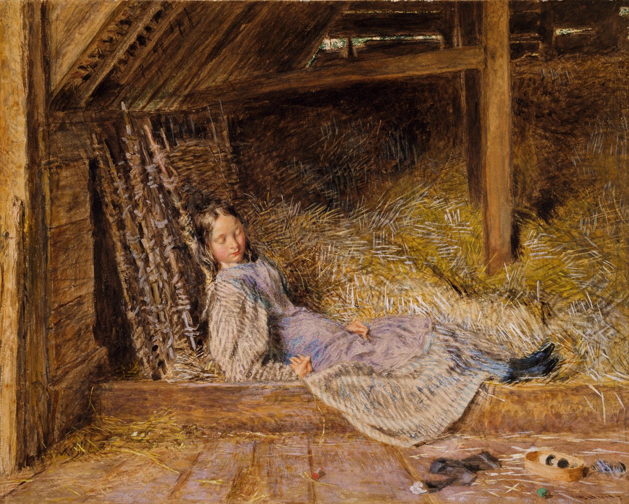 Slumber, n. 1835–1840 tekijältä William Henry Hunt