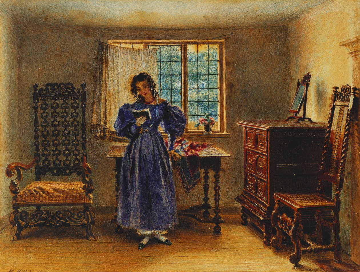 Sunnuntai aamu, 1831 tekijältä William Henry Hunt