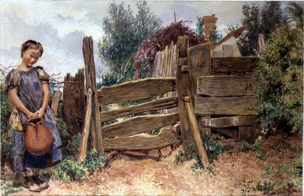 Rikkinäinen kannu tekijältä William Henry Hunt