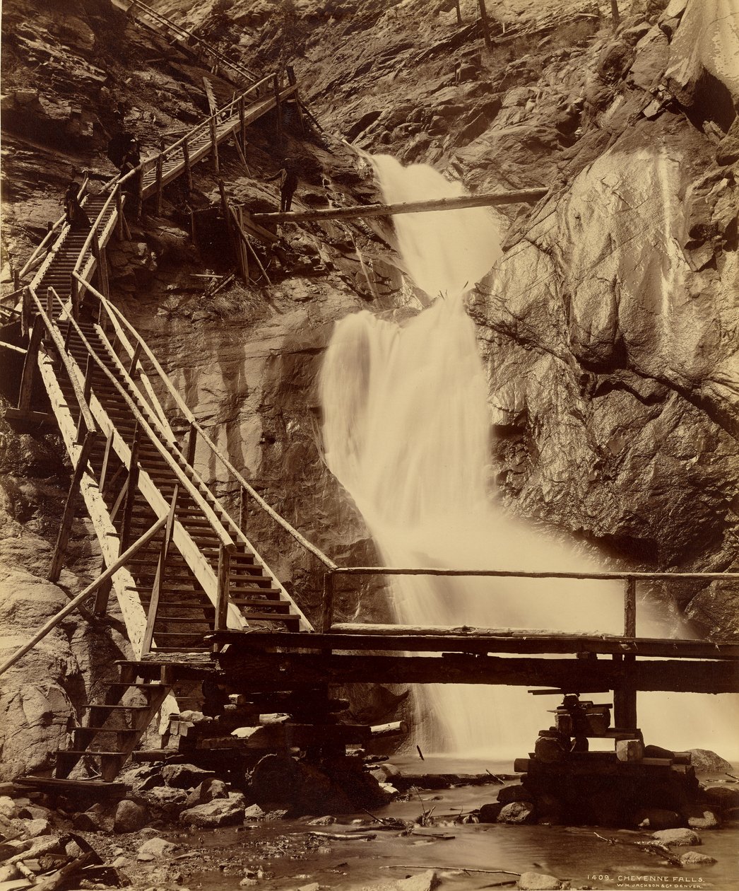 Cheyenne Falls tekijältä William Henry Jackson